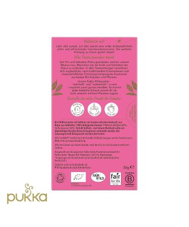 Pukka Organic Herbal Tea Peppermint & Liquorice | After Meals Mint Tea | Pack of 4 | 80 Tea Bags - Buy Online Worldwide - Buy Online on GoSupps.com