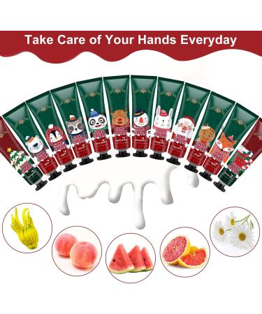 Hand Creams 10+2 Hand Creams Christmas Gift Woman Advent Calendar Hand Cream Gift Set Repairing Moisturizing Hand Cream Gift Christmas Gift - Buy Online on GoSupps.com