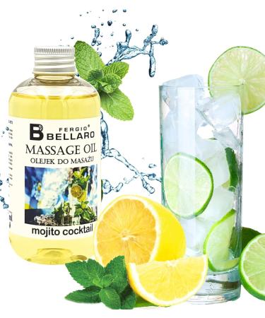 FERGIO BELLARO Lavender Massage Oil 200 ml - Premium Aromatherapy & Relaxation - International Shipping - Buy Online on GoSupps.com