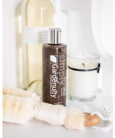 Gardenuity Walnut Body Scrub - Exfoliating & Hydrating Natural Walnut Shells Paraben-Free 8 oz