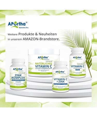 Aportha Vitamin A 8 000 IE - 120 Vegan Capsules | High Dose Allergen-Free & Gluten-Free Supplements - Buy Online on GoSupps.com