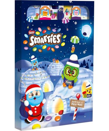  Smarties Nestl Christmas Chocolates Advent Calendar Milk Chocolate 223 g - Buy Online on GoSupps.com