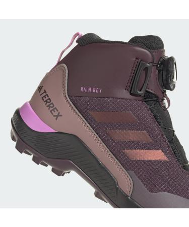 Shop adidas Unisex Kids' Terrex Winter Mid Boa Rain.RDY Hiking Shoes - Size 36 EU | Shadow Maroon & Wonder Red - Buy Online on GoSupps.com