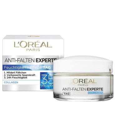 L'Or al Paris Anti-Aging Moisturizer with Collagen | 24h Hydration & Wrinkle Reduction | 50ml (Pack of 2) - Buy Online on GoSupps.com