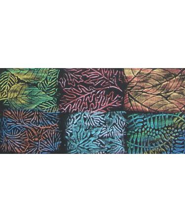 Artist's Paintstiks Rubbing Plates 6/Pkg.-Leaves