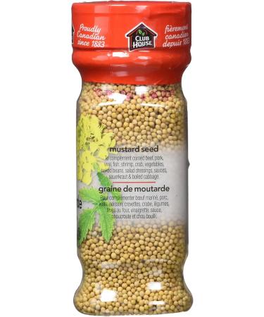 Club House Quality Natural Herbs & Spices Mustard Seed 165g 165 g (Pack of 1) - Buy Online on GoSupps.com