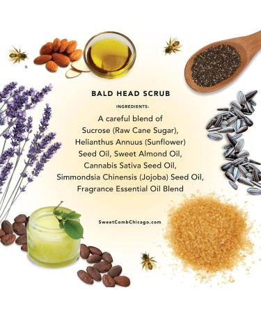 Premium Bald Head Scrub for Smooth & Shiny Skin | International Shipping Available - Buy Online on GoSupps.com