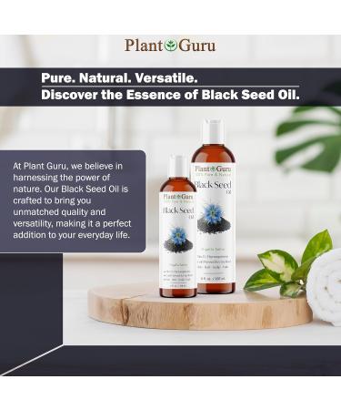 Black Cumin Seed Oil 16 fl. oz - Unrefined Cold Pressed 100% Pure Nigella Sativa Oil for Skin Hair Growth & Massage | Natural Kalonji Oil - Buy Online on GoSupps.com