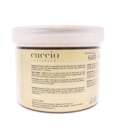 Cuccio Naturale Scentual Salt Soak - Milk and Honey, 29 Oz - Invigorating and Rejuvenating Foot Soak to Soothe Tired Feet - Buy Online on GoSupps.com