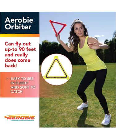 Aerobie Orbiter High Performance Boomerang - 11.5 Inches - Yellow - Buy Online on GoSupps.com