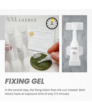 Buy XXL Lashes: 10 Single-Dose Eyelash & Eyebrow Lifting Kits - Fast Vegan Perming & Fixing Gel - Perfect for Eyelash Wave in 2-5 Minutes - Buy Online on GoSupps.com