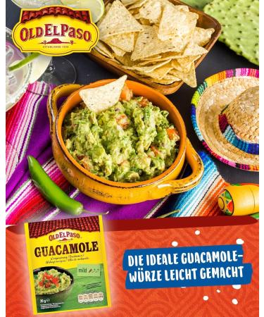 Old El Paso - M lange d' pices pour Guacamole 20 g 1 - Buy Online on GoSupps.com