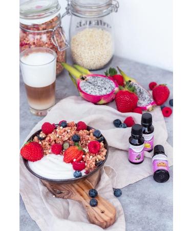 Sugar-Free Flavor Drops Set 2x30ml - Raspberry & Cheesecake | Zero Calories | Vegan Sweetener for Yogurt Porridge & Quark - Hello Shape - Buy Online on GoSupps.com