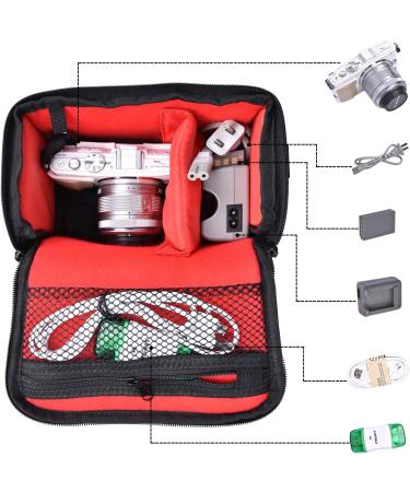 FOSOTO Waterproof Anti-shock Camera Case for Canon Powershot & Nikon Coolpix, Sony, Panasonic - Compatible with Multiple Camera Models - Buy Online on GoSupps.com