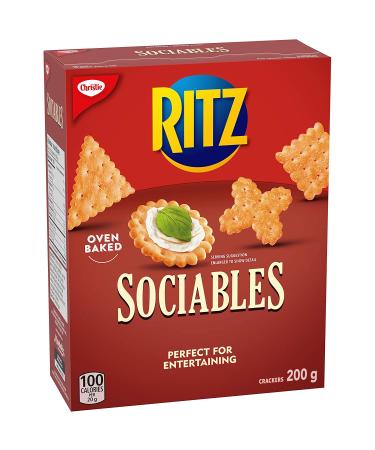 Christie Ritz Sociables Crackers 200g/7.1oz - Imported from Canada - Buy Online on GoSupps.com