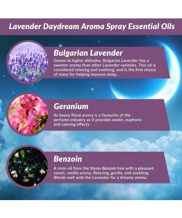 Lavender Daydream Aromatherapy Spray by Nascentials 2 PACK | 2 x 240ml of Relaxing Multi-Use Linen Spray Body Spray Room Spray | Made with Pure Lavender Essential Oil - Buy Online on GoSupps.com