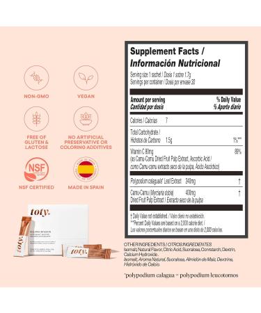 Toty Solaria Mineral SPF 50+ Sunscreen Serum & Antioxidant Booster Pack - Tinted Broad Spectrum Sunscreen & Daily Supplement - 50ml + 30 Sachets - Buy Online on GoSupps.com