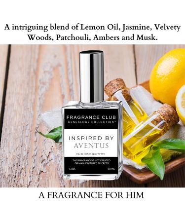 Fragrance Club Genealogy Collection Aventus Inspired Men's EDP 1.7 oz - Jasmine Velvety Woods & Musk - Perfect Gift - Buy Online on GoSupps.com