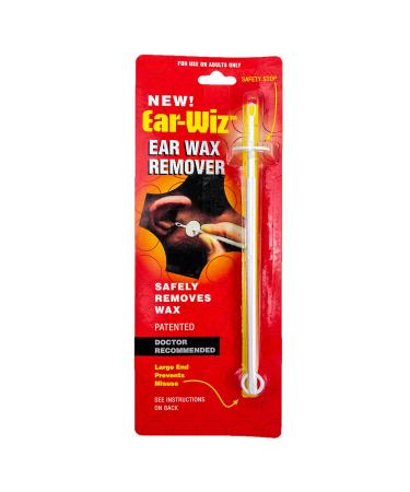 Ear-Wiz Ear Wax Remover - Reusable Home Ear Cleaning Tool - Safely and Gently Removes Earwax Build Up - for Adults