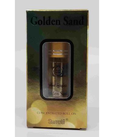 Golden Sand - 6ml Roll-on Perfume Oil by Surrati- Three Pack