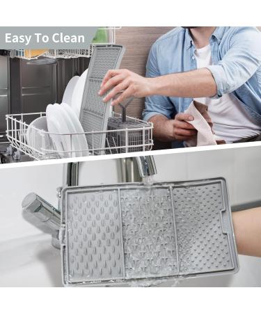 Coomazy Leak Mat for Dogs - Silicone Spatula & Brush Included | Slow Feeder Dog Accessories for Swimming | Gray (15x25cm) - Buy Online on GoSupps.com