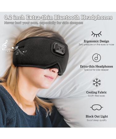 Flashmen 3D Bluetooth Sleep Mask with White Noise Timer and Bluetooth Headphones - Buy Online on GoSupps.com