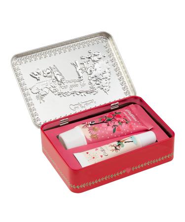 Cath Kidston Beauty Shine Bright Hand & Lip Tin - 50ml Hand Cream & 10ml Lip Balm | Shop Internationally - Buy Online on GoSupps.com