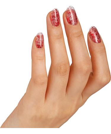 Bluesky Gel Nail Polish Red Million S11N Dark Red Glitter Long Lasting Chip Resistant 10 ml (Requires Drying Under UV LED Lamp) - Buy Online on GoSupps.com