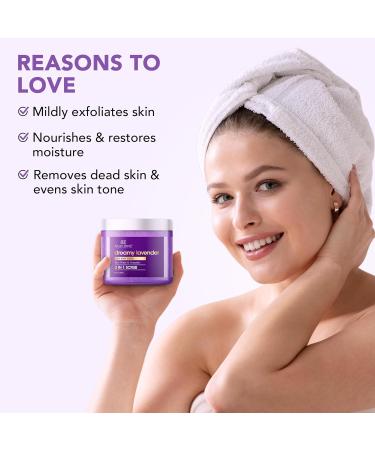 Botanic Hearth Dreamy Lavender Body Scrub 8.8 Fl Oz | Gently Exfoliates And Moisturizes Skin Infused With Natural Lavender Oil And Essential Nutrients For Smooth And Radiant Skin Lavender 8.8 Fl Oz (Pack of 1) - Buy Online on GoSupps.com