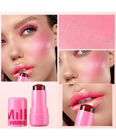 Milk Jelly Blush | Long-Lasting Multi-Use Makeup Tint | Natural Pink Blush Stick | Milk Makeup Cooling Water Gel | Eyes Lips & Cheeks - Buy Online on GoSupps.com