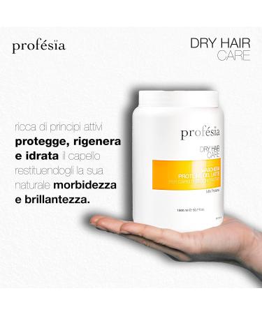 Profesia Hair Mask for Dry & Dehydrated Hair | 1500ml Milk Protein Treatment for Damaged Bleached & Frizzy Hair - Buy Online on GoSupps.com