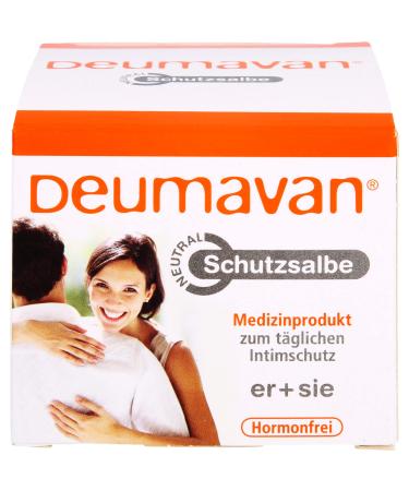 Deumavan - Intimate protective ointment neutral.Medical protective ointment for the external intimate and anal area.For women and men.Haub protection & relief.Hypoallergenes - without fragrances (1x100 ml can)