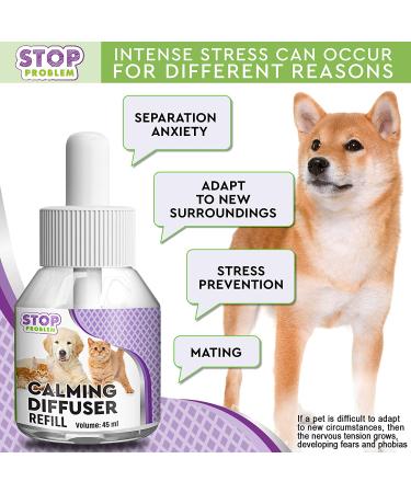 Beloved Pets Cat Calming Diffuser - Feline Calm Pheromones for Stress Relief & Anxiety Reduction | Anti-Anxiety Products for Cats | Helps with Aggression, Peeing Outside the Litter Box, and Behavioral Issues - Buy Online on GoSupps.com