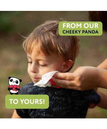 The Cheeky Panda Bamboo Biodegradable Baby Wipes - 64 Count | Sensitive Skin Friendly & Dermatologically Tested with 99% Purified Water - Buy Online on GoSupps.com