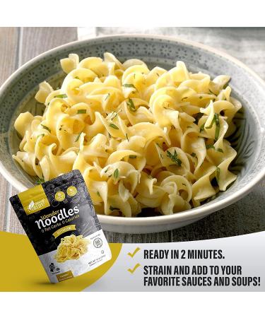 Wonder Noodles 2 Pack Keto Pasta - Zero Carb, Kosher Vegan Friendly Fettuccine (28 Oz.) - Buy Online on GoSupps.com