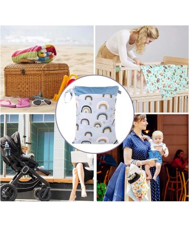 Seaur Cloth Diaper Pockets | Washable Zipper Diaper Organizer for Travel Beach & Fitness | Reusable | 30x40 cm | Color 13 - Buy Online on GoSupps.com