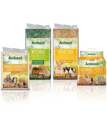 Anibest Prairie Hay 1kg - Buy Online on GoSupps.com