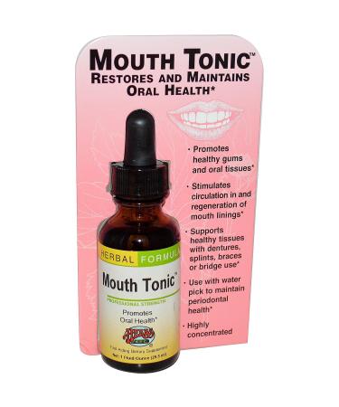 Herbs Etc. Mouth Tonic 1 fl oz (30 ml)