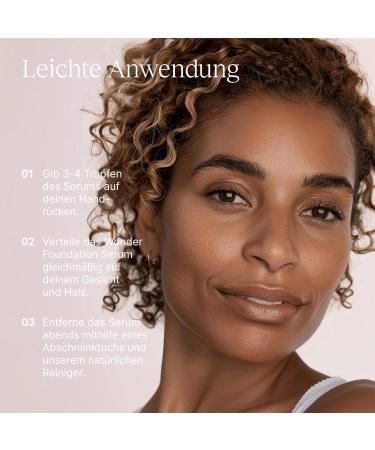 Wonder Foundation Serum - Tinted Face Serum for All Skin Types with Hyaluronic Acid & Squalane | Long-Lasting Glow | Plants Are Purple - 30ml Honey Almond - Buy Online on GoSupps.com