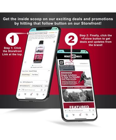 HEALTH DIRECT - AminoMind - Nootropic Collagen Supplement for Brain Health and BDNF - Pro-Hyp & Hyp-Gly Dipeptides Coffeeberry Antioxidants - Passionfruit Guava - 14 Fl Oz (28 Servings) - Buy Online on GoSupps.com