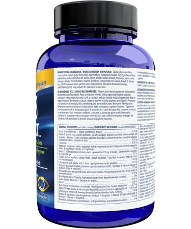 Focus Factor Brain & Vision 60ct - Multivitamin Supplement with Vitamin B6 B12 D3 Lutein Zeaxanthin & Bacopa Monnieri formulated to help enhance cognitive function & support eye health in adults - Buy Online on GoSupps.com