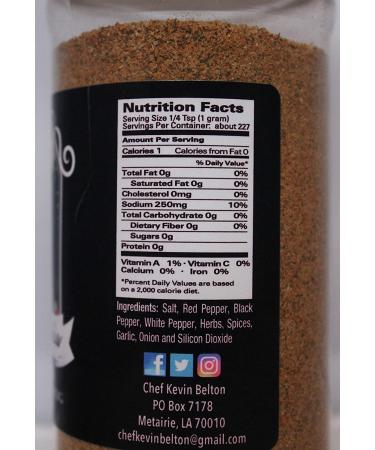 Chef Big Kevin Belton's Creole Kick All Purpose Seasoning - 11 oz - Buy Online on GoSupps.com