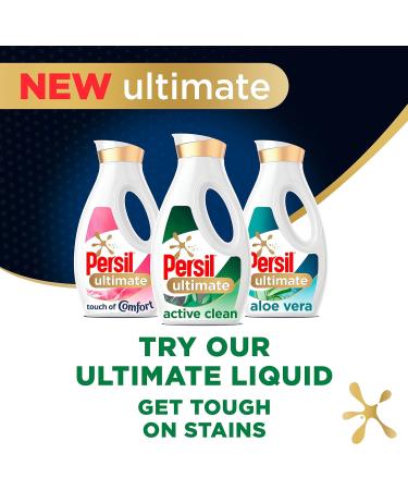 Persil Ultimate Active Clean Laundry Washing Liquid Detergent fights odours and stains for 14 days of freshness 4x 1.404 L (208 washes) - Buy Online on GoSupps.com