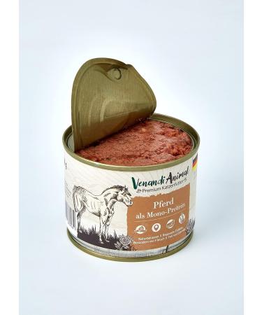 Venandi Premium Grain-Free Wet Cat Food Bundle - Turkey & Horse Monoprotein 6x200g Each Natural Nutrition - Buy Online on GoSupps.com