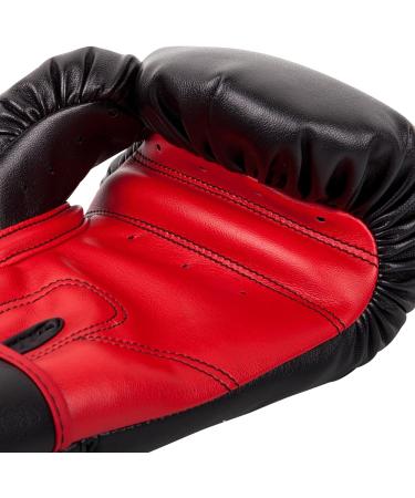 Venum Kids Contender Boxing Gloves - Black/Red 8 oz | International Shipping Available - Buy Online on GoSupps.com