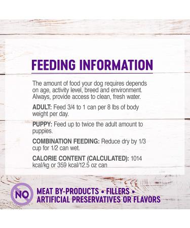 Wellness Thick & Chunky Natural Canned Dog Food - Lamb & Beef Stew, 12.5 oz (Pack of 12) - Buy Online on GoSupps.com