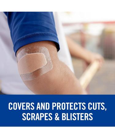 Nexcare Waterproof Clear Bandages Germproof 20 Count x 4 - Pack of 4 - Buy Online on GoSupps.com