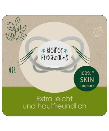 Nip Schnuller My Butterfly Green Special Edition - Eco-Friendly Silicone Pacifier for 5-18 Months | Jaw-Friendly Quiet & Special Saying for Grandma - Buy Online on GoSupps.com