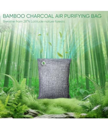 AuntYou Activated Carbon Odor Absorber 4 x 200g - Natural Odor Eliminator with Hook for Strong Odor Control | International Shipping - Buy Online on GoSupps.com