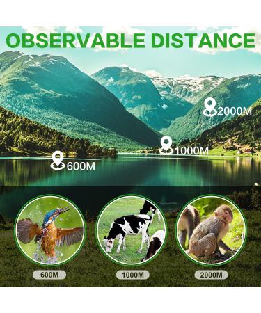 16X52 High Powered Monocular Telescope for Adults - Compact HD Monocular Scope for Bird Watching, Hiking & Travel - Great Gift Idea - Buy Online on GoSupps.com